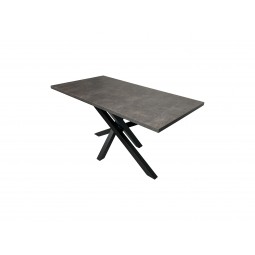Nowoczesny stół rozkładany IKS laminat (150x80+40X)